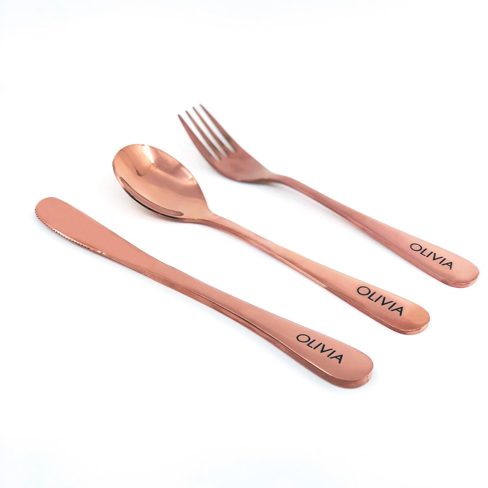 Personalised childrens best sale cutlery australia