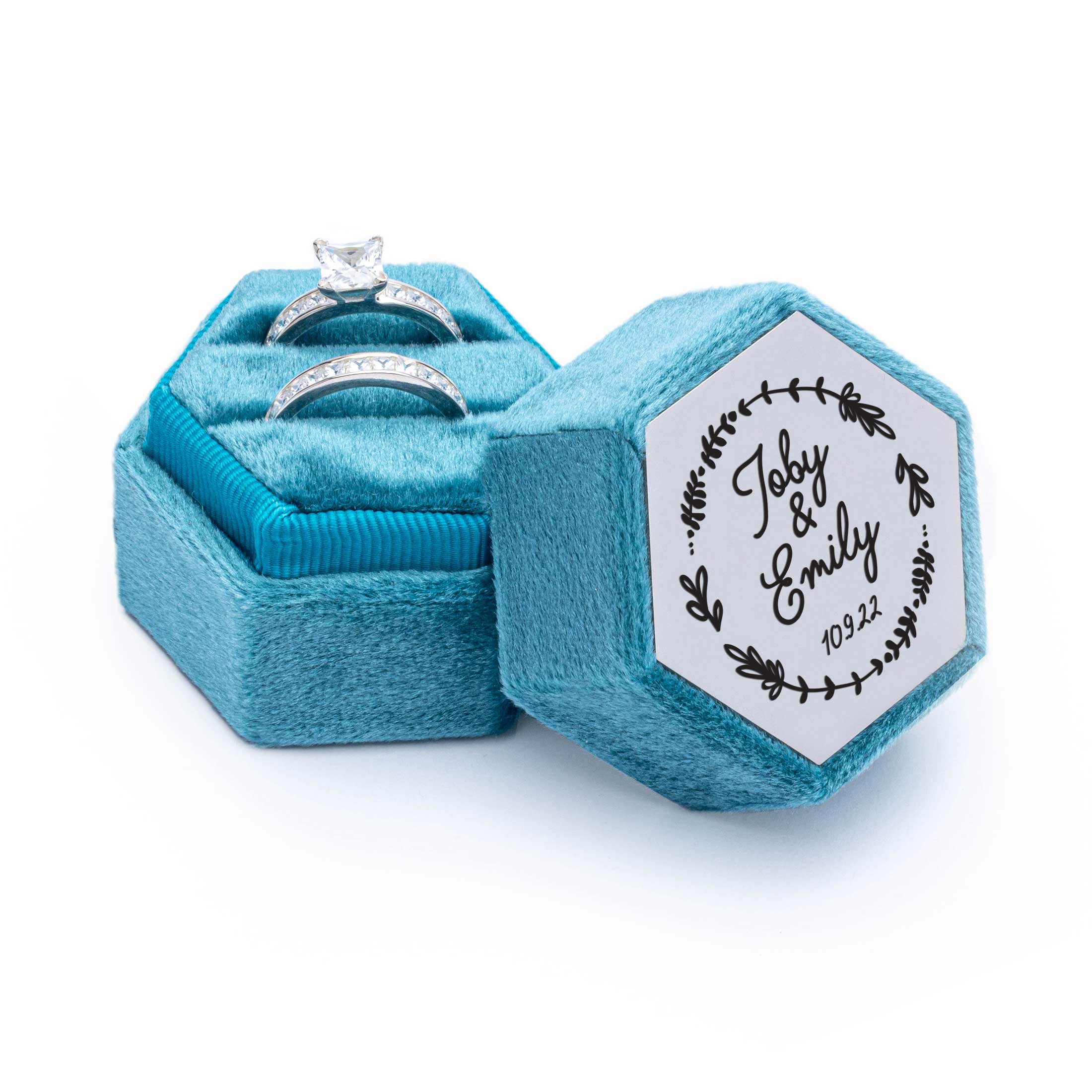 Turquoise deals ring box